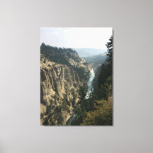 Yellowstone River Canvas Print