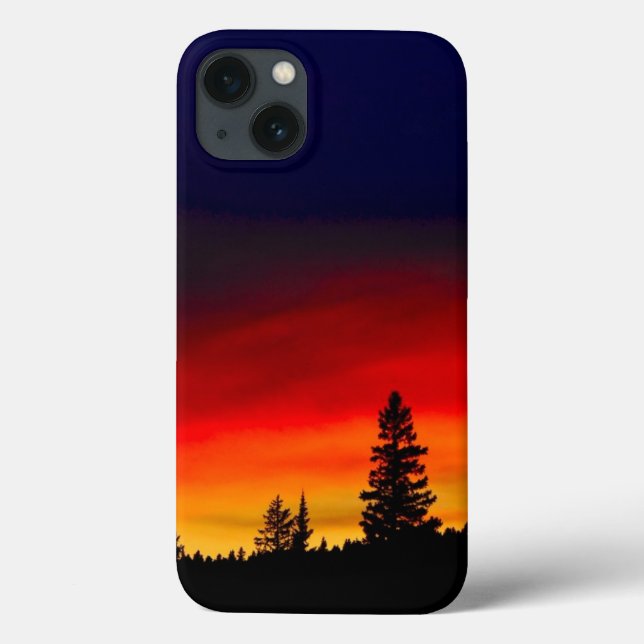 Yellowstone Sunset Case-Mate iPhone Hülle (Rückseite)