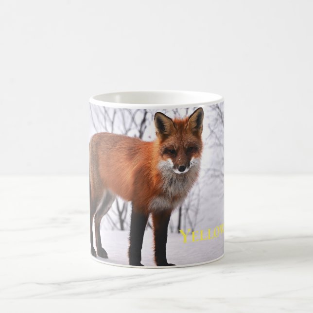 Yellowstone Tasse-Red Fox Kaffeetasse (Mittel)
