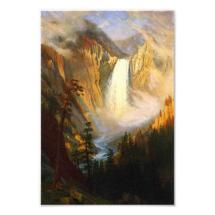 Yellowstone tombe copie de photo
