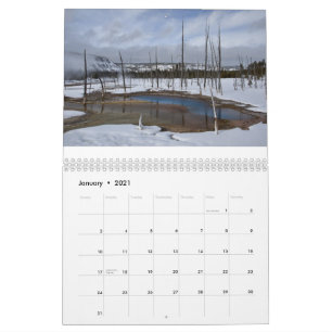 Yellowstone und Tetons Kalender