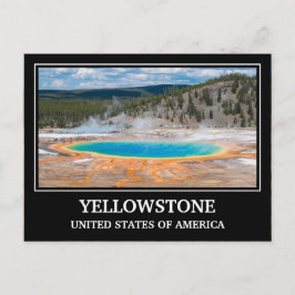 Yellowstone USA Postcard Postkarte