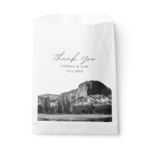Yellowstone Wedding Foto Black & White