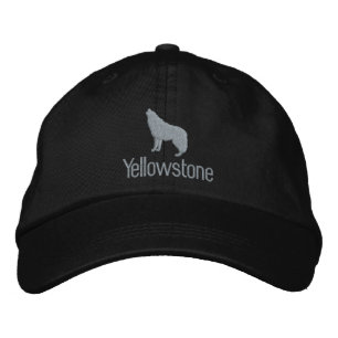 Yellowstone Wolf bestickte Baseballkappe