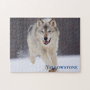 Yellowstone Wolf Jeu Puzzle