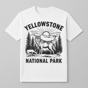Yellowstone Wolf und Lamm T-Shirt