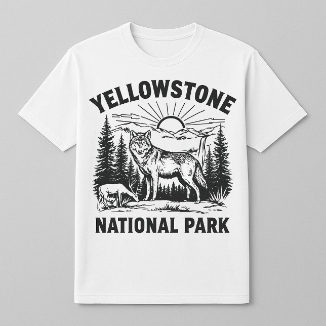 Yellowstone Wolf und Lamm T-Shirt (Von Creator hochgeladen)