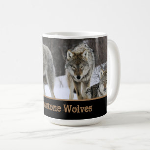Yellowstone Wölfe Kaffeepause Tasse