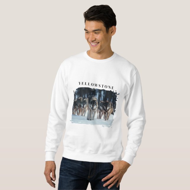 Yellowstone Wolves Sweatshirt (Vorne ganz)