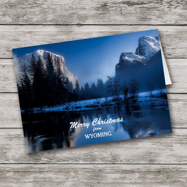 Yellowstone Wyoming Christmas Card (Von Creator hochgeladen)