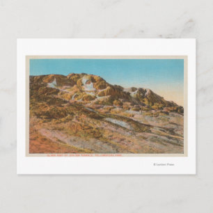 Yellowstone, WYView der Jupiter-Terrasse Postkarte