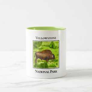Yellowstone's Gentle Riant Zweifarbige Tasse