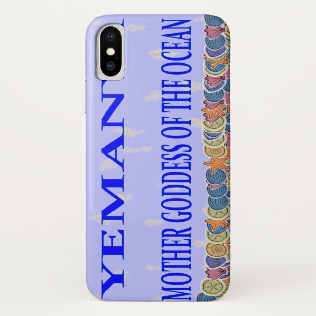 Yemanya Muttergöttin des Ozeans Case-Mate iPhone Hülle (Rückseite)