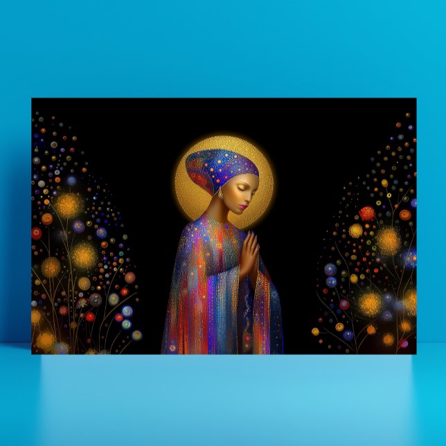 Yemaya Goddess of Liebe Protection Healing Portrai Einladung (Von Creator hochgeladen)