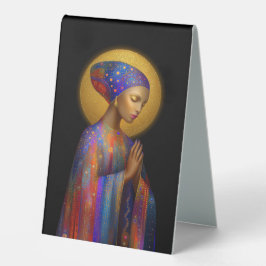 Yemaya Goddess of Love Protection Healing Portrait Tischaufsteller