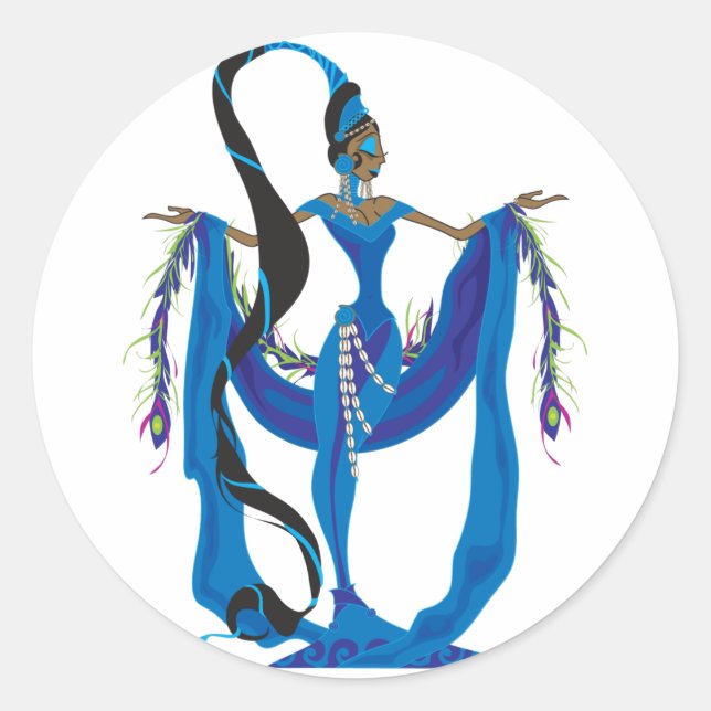 Yemaya Stickers (Vorderseite)