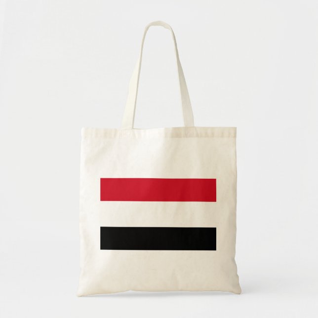 Yemen Flag Tragetasche (Vorne)