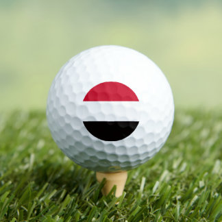 Yemeni Flag, Flag of Yemen Golfball