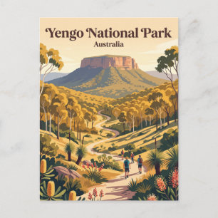 Yengo Nationalpark Australien Postkarte
