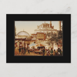 Yeni Valide Moschee in Istanbul Postkarte