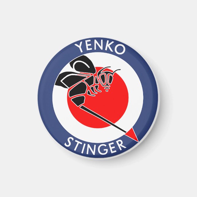 Yenko Stinger Vintage Design Magnet (Vorne)