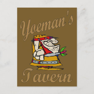 Yeoman's Tavern, Dart Player Postkarte