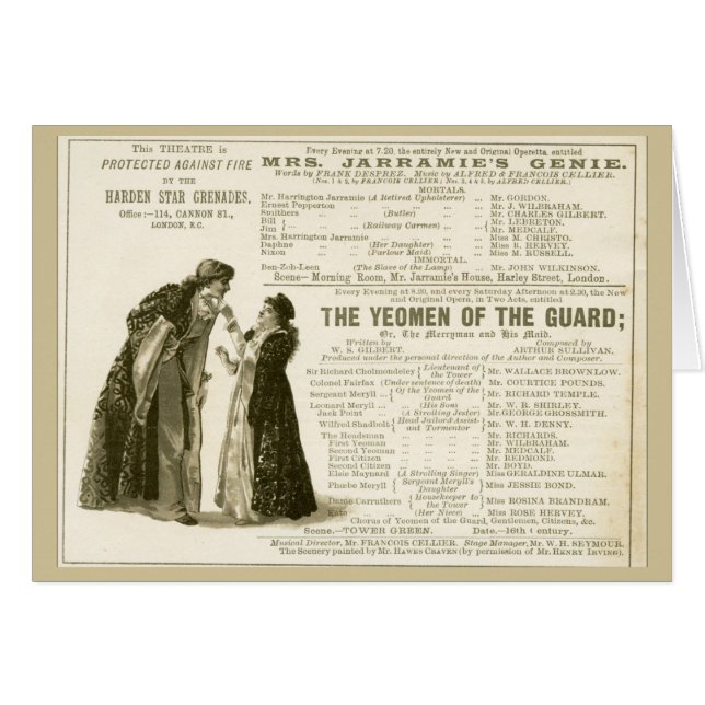 Yeomen de la fonte de garde (Devant horizontal)