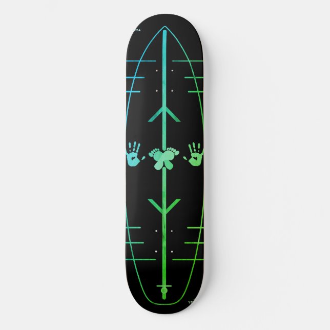 Yeowga Skateboard (Vorderseite)