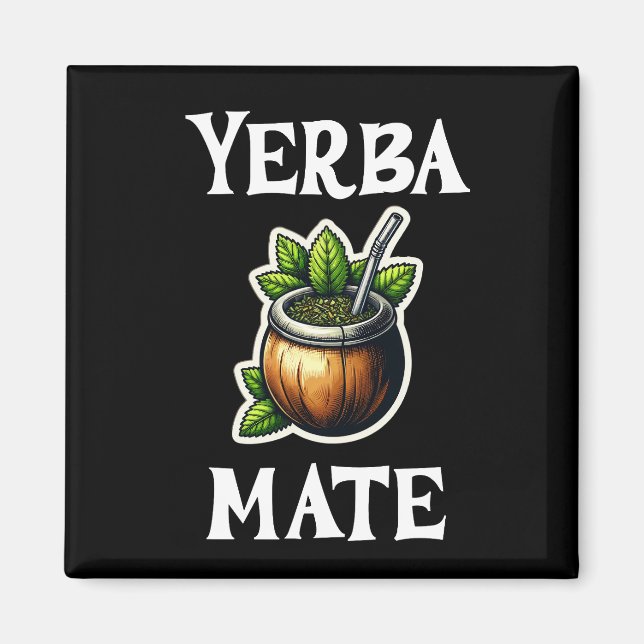 Yerba Mate Magnet (Vorne)