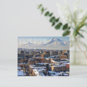 Yerevan Armenia - Berge Postkarte