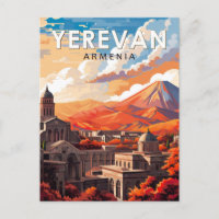 Yerevan Armenia Reisen Kunst Vintag