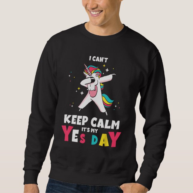 Yes Day for kids 4 Sweatshirt (Vorderseite)