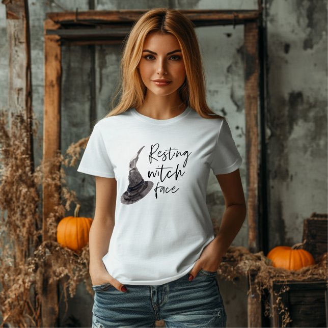 Yes I Can Drive A Stick Fun Happy Halloween T-Shirt (Von Creator hochgeladen)