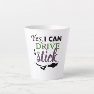 Yes I Can Drive A Stick Milchtasse