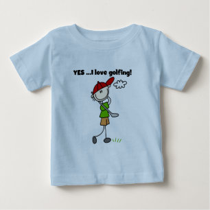 YES I Love Golf Tshirts et cadeaux