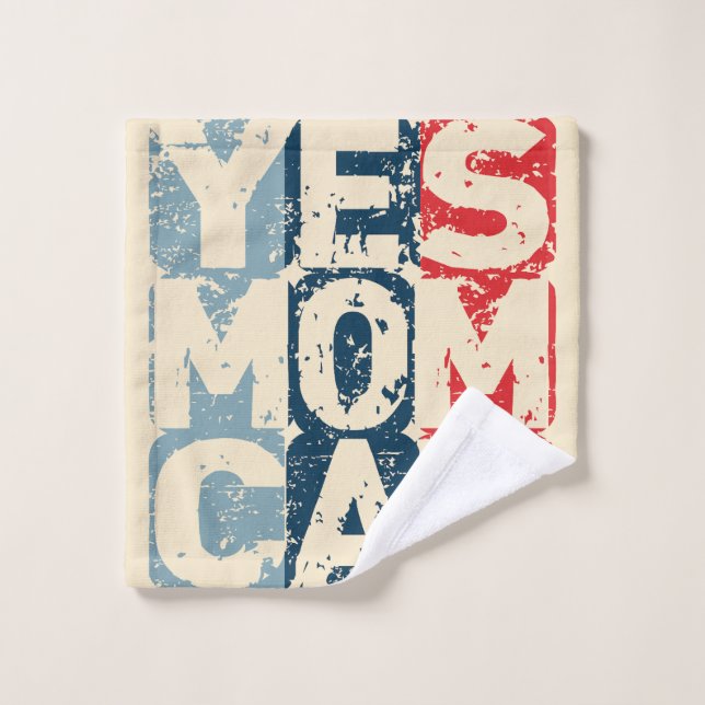 Yes Mom Can Badhandtuch Set (Waschlappen)