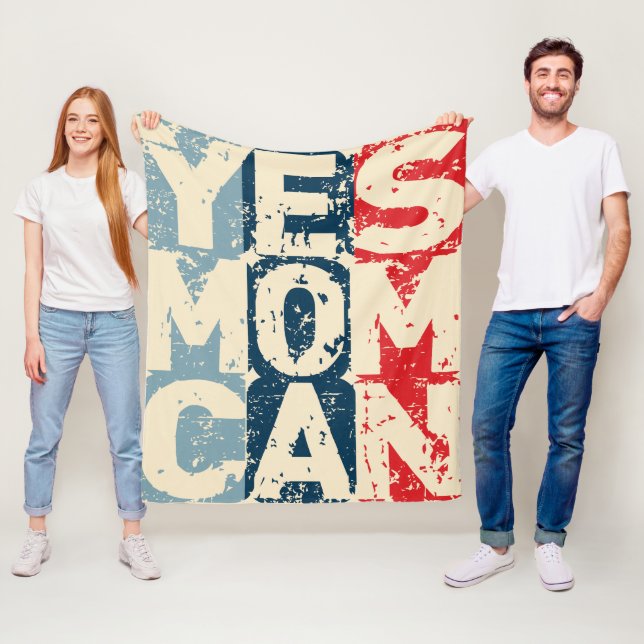 Yes Mom Can Fleecedecke (Beispiel)