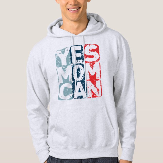 Yes Mom Can Hoodie (Vorderseite)