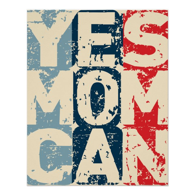 Yes Mom Can Poster (Vorderseite)