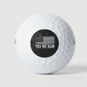 Yes We Kam 2024 American Flag Golfball