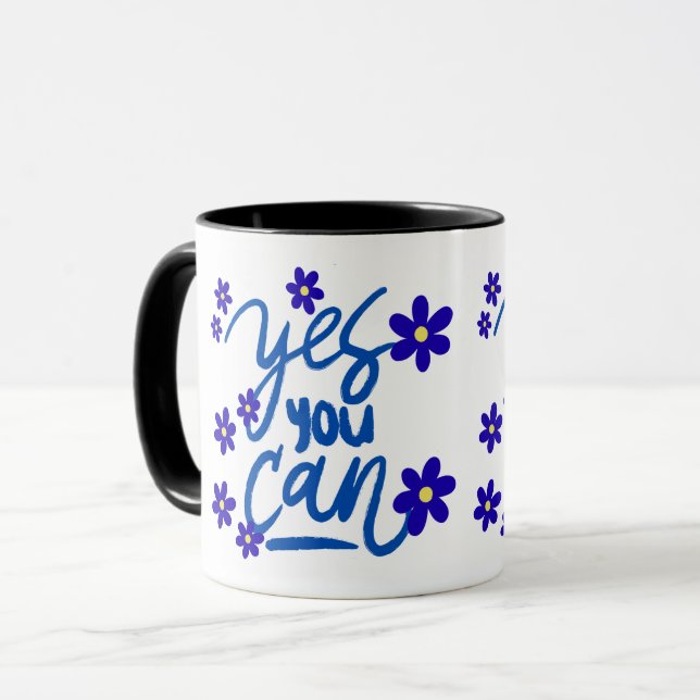 YES YOU CAN GIFT BIRTHDAY ANNIVERSARY PROMOTION TASSE (Vorderseite Links)