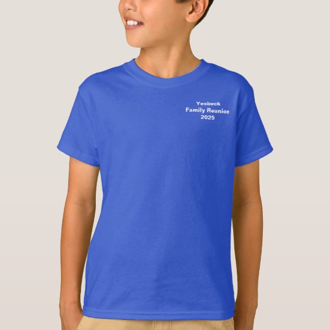 Yesbeck Family Reunion Shirt (Vorderseite)