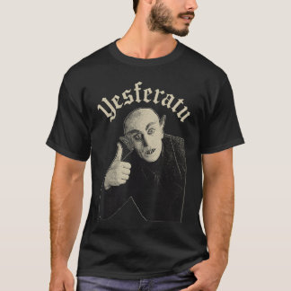 Yesferatu Lustige Vampir Parodie Meme Halloween Fr T-Shirt