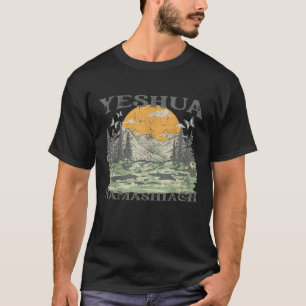 Yeshua Hamashiach Jesus Scripting Christliche Bibe T-Shirt