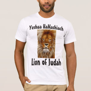 Yeshua HaMashiach, LION DE T-shirts JUDAH