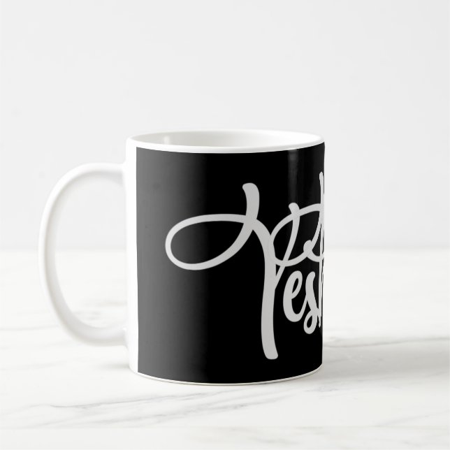 Yeshua Hebrew Name Shirt Jesus Christliches Gesche Kaffeetasse (Links)