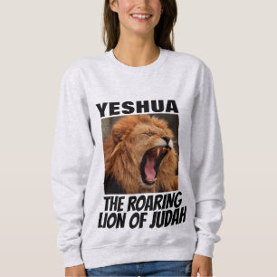 YESHUA (JESUS) DIE ROARING LION OF JUDAH T - SHIRT