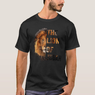 Yeshua Löwe von Judah Bible Verse Christlicher Gla T-Shirt