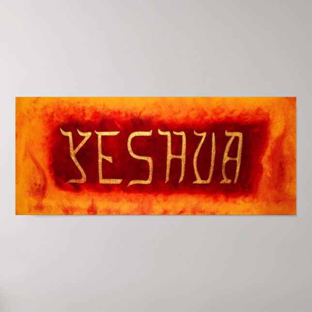 Yeshua Print Poster (Vorne)
