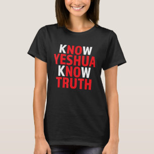 Yeshua Shirt Christlich Faith Hebräischer Name für
